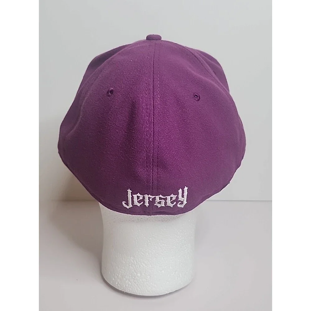 New Jersey New Era 59Fifty Purple Grape Hat Cap NJ Size 7 5/8 New